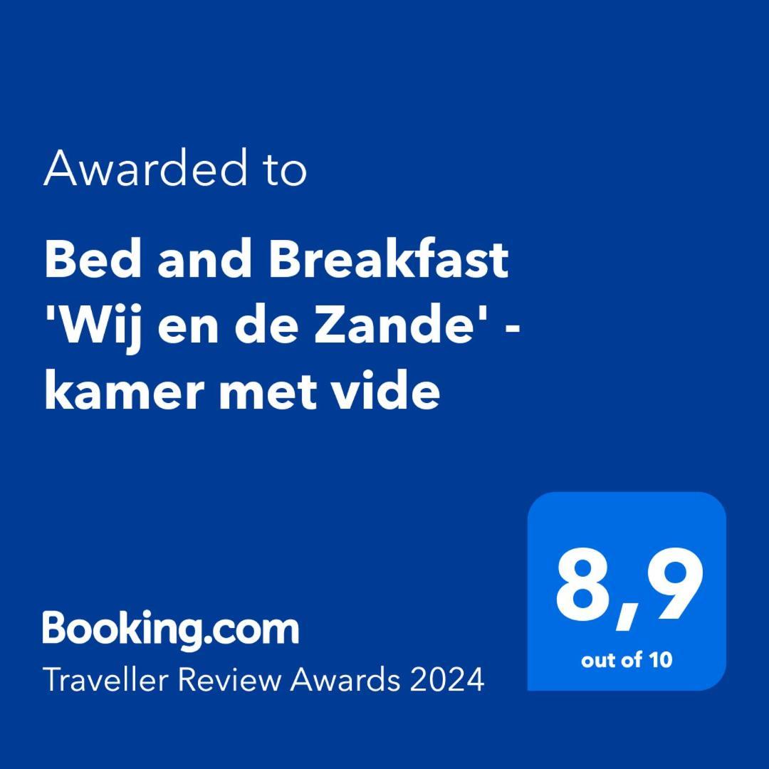 Bed And Breakfast 'Wij En De Zande' - Kamer Met Vide Kamperveen Екстер'єр фото